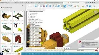 Fusion 360 T-Bar Joint Assembly