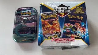 Vintage pack pull!? Let’s see what’s inside this $24.99 Pokémon Mystery Box! 🤩