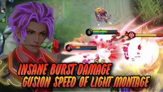 LEMME SHOW YOU LIGHTNING SPEED GUSION⚠️🤟 | MONTAGE | GUSION