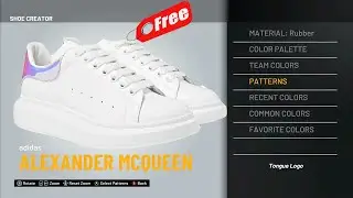 HOW TO MAKE ALEXANDER MCQUEEN DESIGNER SHOES IN NBA 2K21 ! HOW TO GET CUSTOM SHOES FREE IN NBA 2K21!