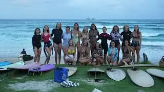 SURF SISTERS BYRON BAY RIDE VARUNA SURFBOARDS