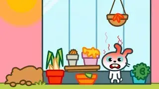 Pango Storytime - NEW STORY Bunny the Gardener - Interact Story Games For Kids