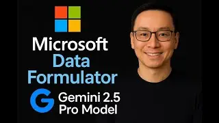 Data Formulator - Microsoft Open Source Data Analytics Tool (With LLM - Gemini 2.5 Pro)