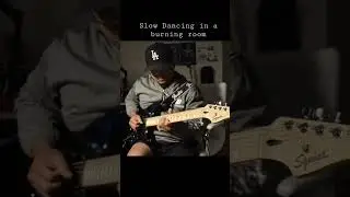 Slow dancing in a burning room by John Mayer guitar cover