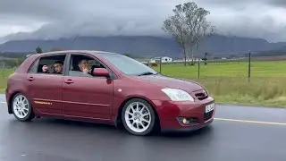 THE FIRST MODIFICATIONS on my Toyota RunX RSI 2zz-ge : (Charity Run with the boys!)