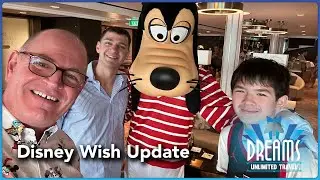 Traveling on the Disney Wish with Dreams Agent Chris Vorobek