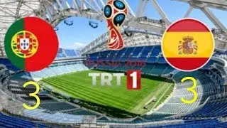 Portekiz 3 - 3 İspanya (Ronaldo müthiş gool)