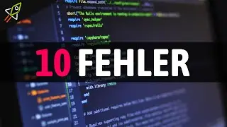 Die 10 häufigsten Fehler beim Programmieren lernen