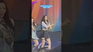 first live performance Aespa Karina - Girls at GMA2022|fancam #karina #yoojimin #aespa #shorts #kpop