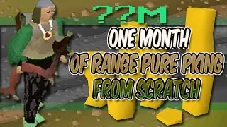 One Month of Range Pure PKing from Scratch - Bank was MADE