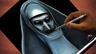 How To Draw The Nun Step By Step | Sandy's Gallery