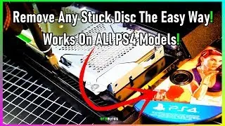 How To Remove Stuck Disc From Any PS4 | Easy Tutorial!