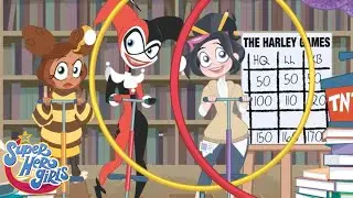 Stuck With Harley : The Harley Games 🕹️🎩| DC Super Hero Girls Midterms | Part 8