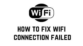 How To Fix Wifi Connection Failed (Any Device) | Wifi Connection Problem | Fix WIFI Not Connecting