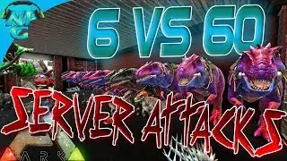 Ragnarok E63 Finale 6vs60 CRAZIEST RAID EVER - Attack on Nerd Parade Base! ARK: Survival Evolved PVP