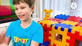 Макс и катя их Активные игры дома Серия