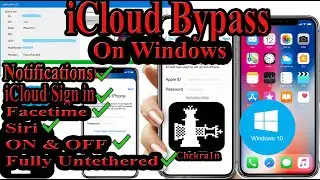 %100✅WINDOWS💻Free Full Untethered iCloud Bypass Windows-Facetime✅ Siri✅/Notifications✅iOS14.2-12.4.9