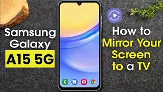 Samsung Galaxy A15 5G has Smart View & Screen Mirror?