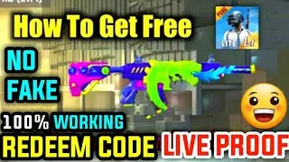 Pubg Lite redeem code today 😱 | pubg lite new working redeem code |m416 lizard free gun skin 14 july