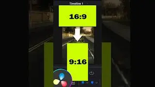 Change Horizontal to Vertical Videos in Davinci Resolve