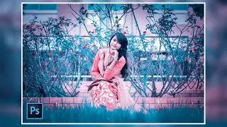 How to edit Outdoor Portrait in Photoshop CC || Photoshop Tutorial
