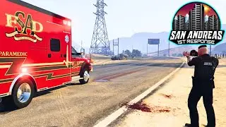 GTA5 Roleplay | SA1R | OFFICER DOWN!