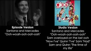 Glee: Episode Vs Studio (Part 4)