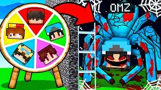 I Cheated with ROULETTE in SCARY YOUTUBER Mob Battle Competition!