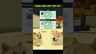 Blockman go skyblock trades doge meme part 1 