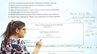 Notice writing|Notice writing Class 12 mcq|Notice writing Class 12|Notice Writing Format