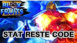 STAT RESET CODE BLOX FRUIT  Working in April 