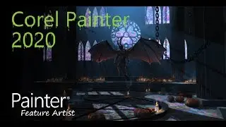 🎃 Corel Painter 2020 - Halloween Special (Davey Baker)