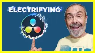 How to create the electrifying effect in Davinci Resolve