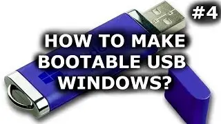 How to MAKE a WINDOWS BOOTABLE USB Flash Drive from ISO, burn and boot. Best instruction win 10, 7
