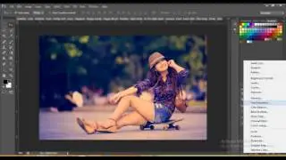 Color Effects - Beauty Color Effects on Photo in Photoshop