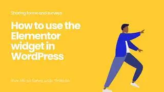 How to use the Tripetto Elementor widget in the Elementor builder