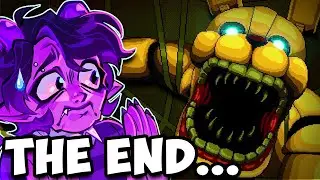 THE END OF FNAF INTO THE PIT...