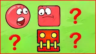 Прямой Эфир 🔴100 ДНЕЙ в игре RED BALL 4.Анимация красный шарик. Сражение против  квадратов Боссов.