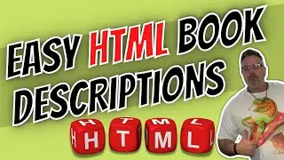 HTML Book Descriptions for Amazon and Other Platforms.