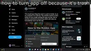 (OUTDATED) how to get rid of trash desktop app | Roblox