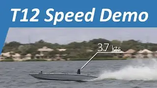 MANTAS T12 Speed Demonstration