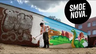 UGLY PLAYGROUND got GRAFFITI UPGRADE! - such a difference!!!