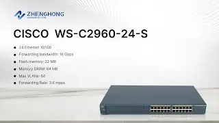 Cisco Catalyst 2960 Series WS-C2960-24-S Display (On sales)