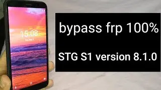 bypass frp 100% STG S1 version 8.1.0