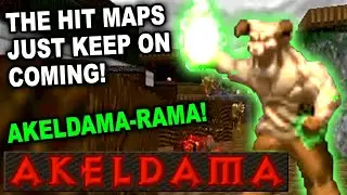 THE HIT MAPS JUST KEEP ON COMING! -- Akeldama Megawad + Brutal Doom v21