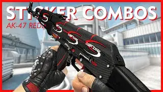 AK 47 Redline Sticker Combos Part 2 | CSGO (2020)