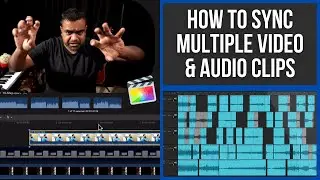 How to SYNC Audio and Video in Final Cut Pro X [SUPER EASY For MUSICIANS]