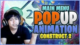 How To Make Animated Popup Menu + Main Menu Construct 2 Tutorial Indonesia