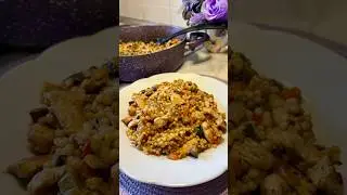 Кускус с курицей и овощами