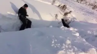 На ватрушке в родник
